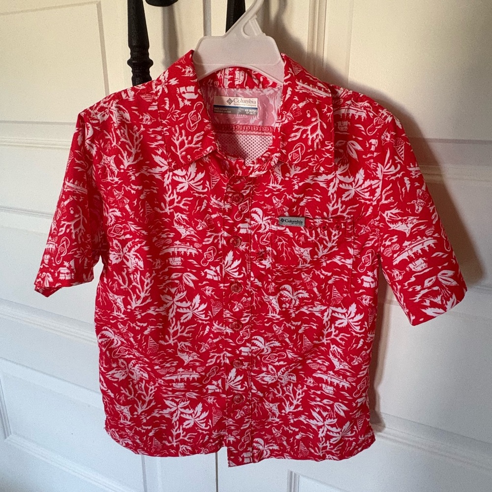 Boys Columbia Fishing Shirt